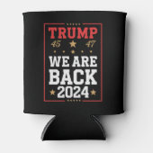 我々は戻りトランプ米国国旗の当選者47日45日 缶クーラー (正面)