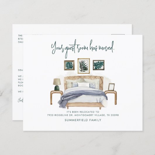 我々は手書きスクリプトの移動告知を移動 (正面/裏面)