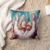 我々は抽象芸術 クッション (ブランケット)