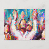 我々は抽象芸術 ポストカード (正面)