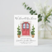 我々は新しいホームレッドドアの水の色Anno移動している 案内状 (スタンド正面)