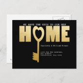 我々は新しい家への鍵を持っている 案内ポストカード (正面/裏面)