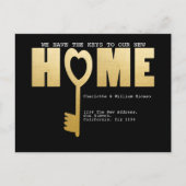 我々は新しい家への鍵を持っている 案内ポストカード (正面)