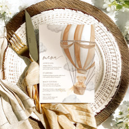 我々は日焼けベビーシャワーを待つことができる メニュー