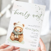 我々は早くセージ赤ちゃんシャワー招待状を待つ 招待状