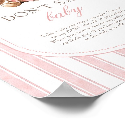 我々は早く待つことができないベビーゲームサイン ポスター (角)