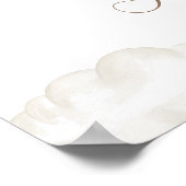 我々は明らかにニュートラルウェルカムベビーシャワーを待つ ポスター (角)