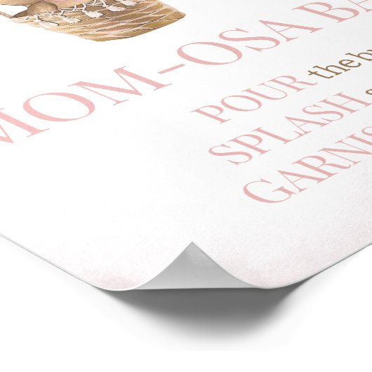 我々は明らかに待つことができピンクベアママママオーサバー ポスター (角)