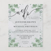 我々は書の緑のユーカリ予算を行う チラシ (正面)