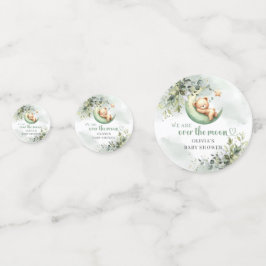 我々は月のテディベア男女兼用を越えている コンフェッティ