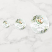 我々は月のテディベア男女兼用を越えている コンフェッティ (正面)