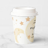 "我々は月の上にある"赤ちゃんシャワー紙カップ 紙コップ (右)
