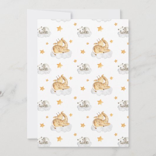 我々は月の上にいる 招待状 (裏面)