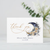 我々は月海軍の赤ちゃんシャワー上にあ感謝している カード (スタンド正面)