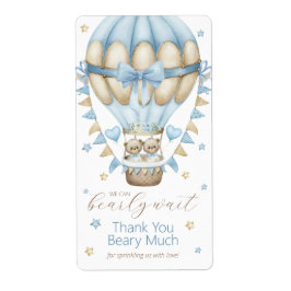 我々は本当に待つツインボーイ振りかける感謝 ラベル