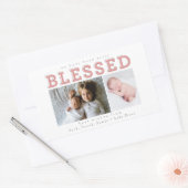 我々は本当に賛美いた 長方形シール (封筒)