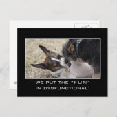 我々は本当に「おもしろい」を機能不全に陥れた ポストカード (正面/裏面)