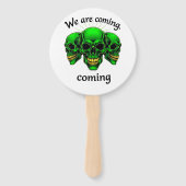 我々は来ある:一つのデザインの力と恐怖 ハンドファン (裏面)