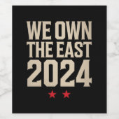 我々は東2024を所有 ワインラベル (シングルラベル)