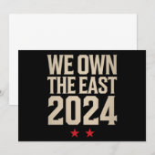 我々は東2024を所有 招待状 (正面/裏面)