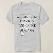 我々は権利Tシャツを敢えて擁護する Tシャツ (デザイン正面)