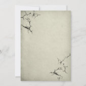 我々は死にかけているハローウィンパーティ招待状 招待状 (裏面)