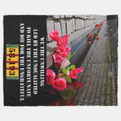 我々は気の進まない フリースブランケット (正面(横))