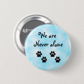 我々は決して独りぼっちではない 缶バッジ (正面&裏面)