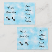 我々は決して独り名刺ではない 名刺 (正面/裏面)