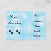 我々は決して独り名刺ではない 名刺 (裏面)