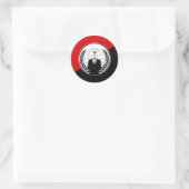 我々は無名無政府主義者の国旗である ラウンドシール (バッグ)