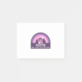 我々は無慈悲な投票 ポストイット