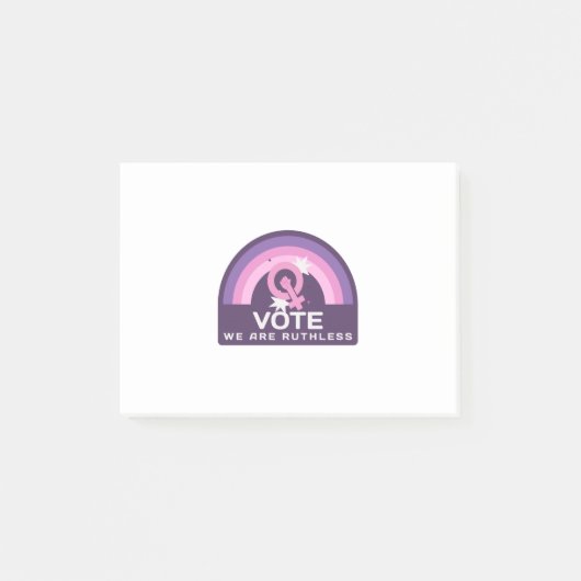 我々は無慈悲な投票 ポストイット (正面)