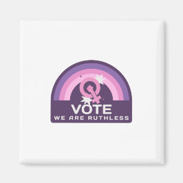 我々は無慈悲な投票 マグネット