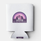 我々は無慈悲な投票 缶クーラー (裏面)