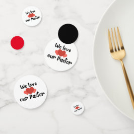 我々は牧師を愛している コンフェッティ