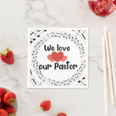 我々は牧師を愛している スタンダードカクテルナプキン (インサイチュ)