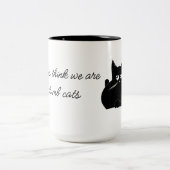 我々は猫だ ツートーンマグカップ (中央)