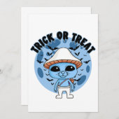 我々は生きる我々はブルーキャットティクトクミーム 招待状 (正面/裏面)