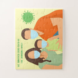 我々は生き延び19家族を仮面で埋め尽くす ジグソーパズル