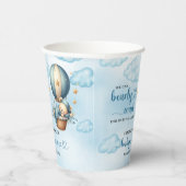 我々は男の子のシャワー熱い気球を待つことができる 紙コップ (右)