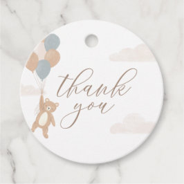 我々は男の子の赤ちゃんシャワーを待つことができる フェイバータグ