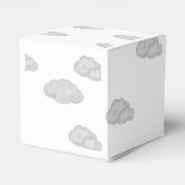 我々は男の子の赤ちゃんシャワーを待つことができる フェイバーボックス (裏面サイド)