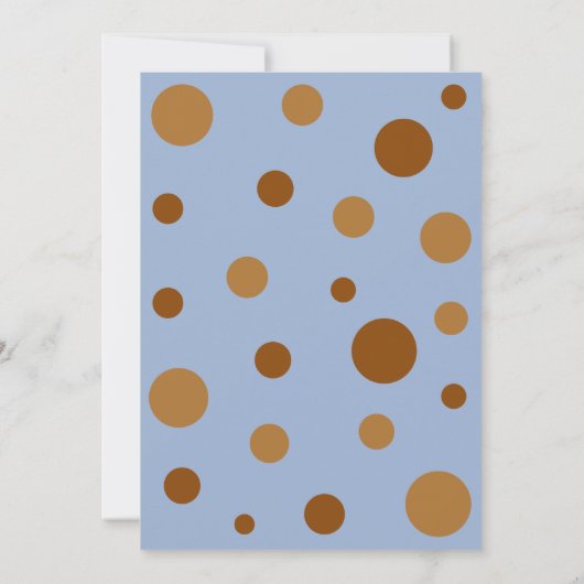 我々は男の子の赤ちゃんシャワーを待つことができる 招待状 (裏面)