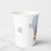 我々は男の子の赤ちゃんシャワーを待つことができる 紙コップ (右)