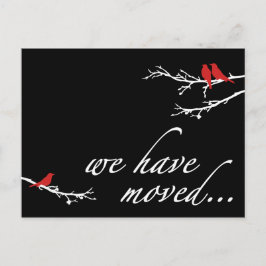 我々は発表を引き起こした 案内ポストカード