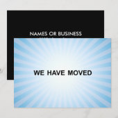 我々は発表を引き起こした 案内状 (正面/裏面)