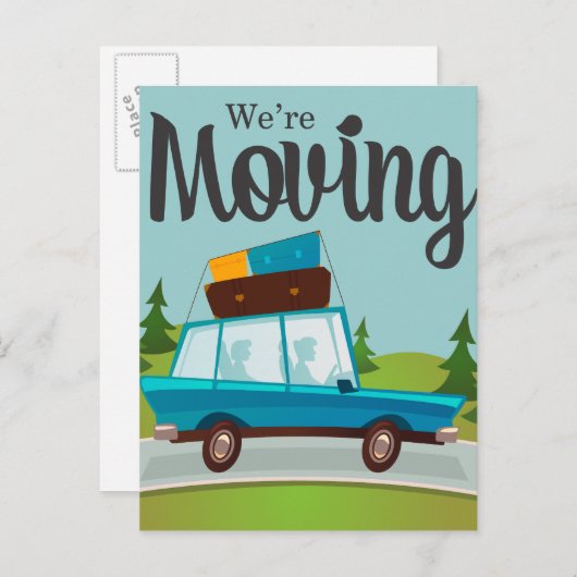 我々は発表を進めている 案内ポストカード (正面/裏面)