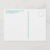 我々は発表ヴィンテージキャンピングトレーラーを移動 ポストカード (裏面)