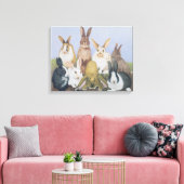 我々は皆の耳だ キャンバスプリント (インサイチュ (リビング))